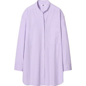 Uniqlo U over sides shirt lilac